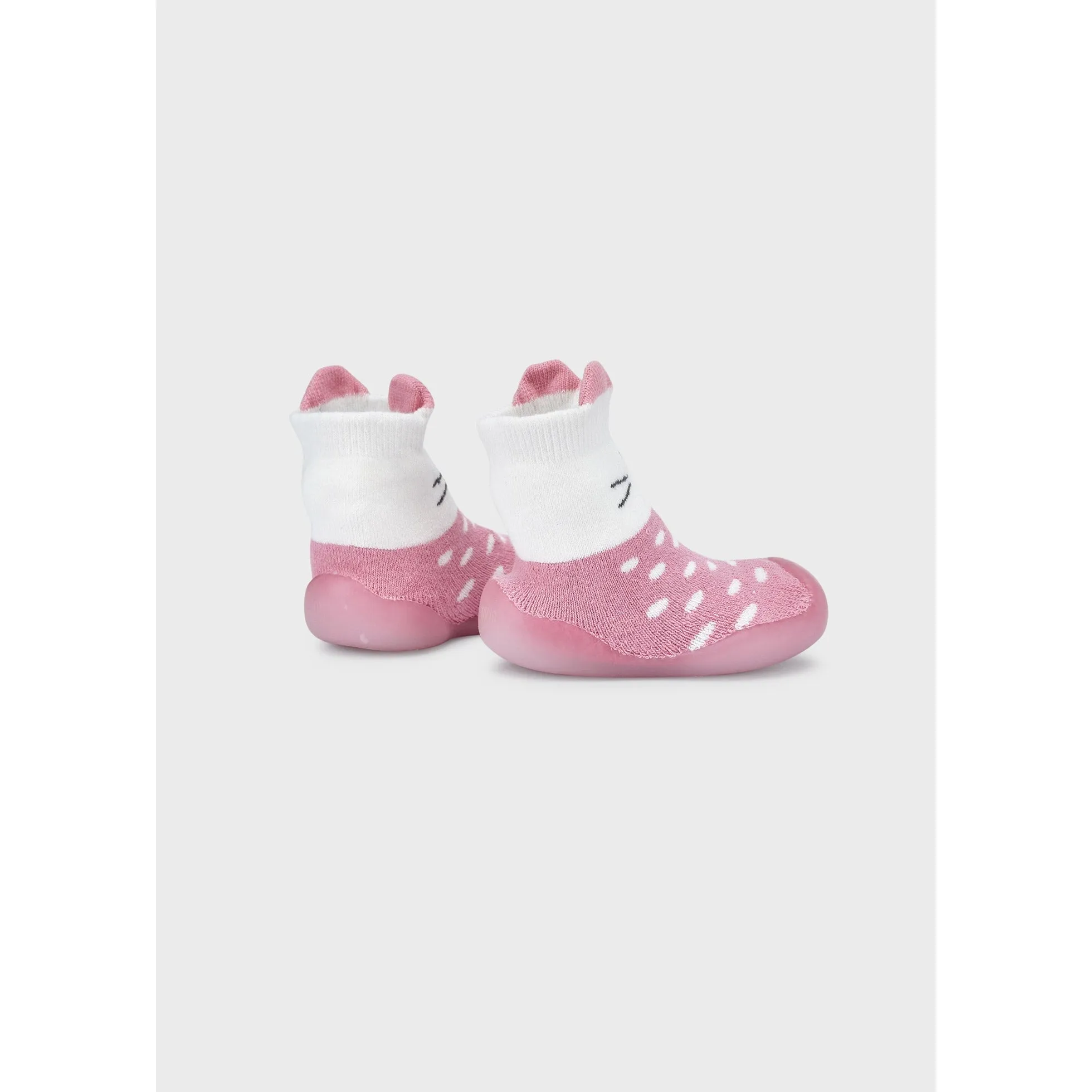Mayoral Sock Shoe with Sole - Mauve