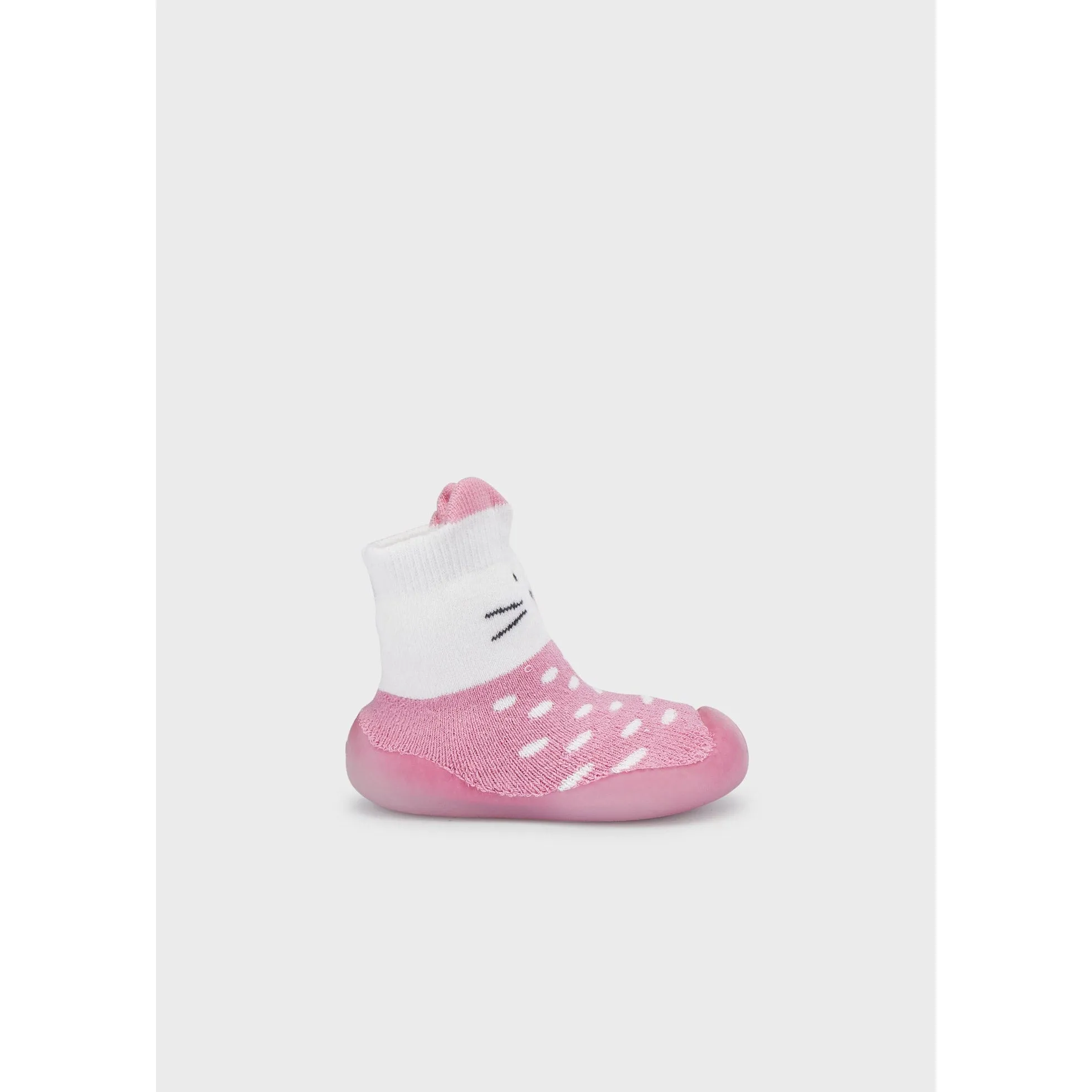 Mayoral Sock Shoe with Sole - Mauve