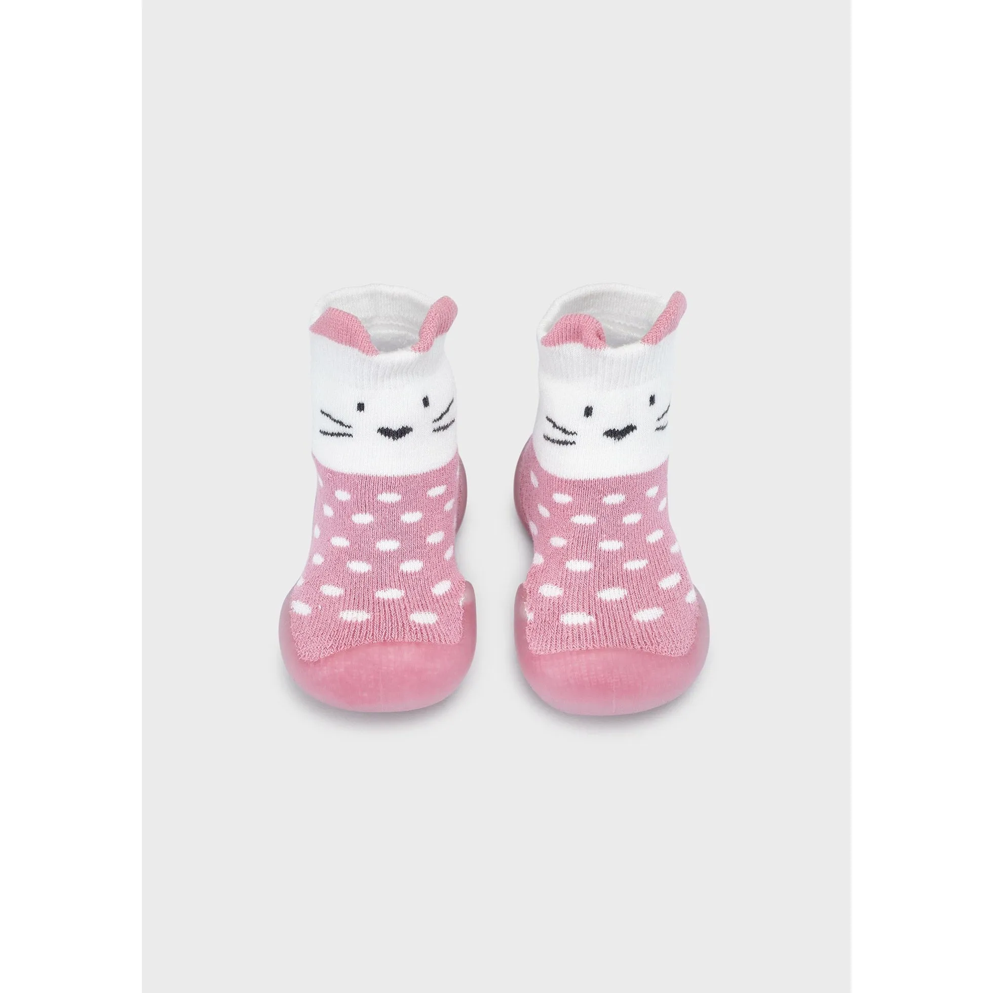 Mayoral Sock Shoe with Sole - Mauve