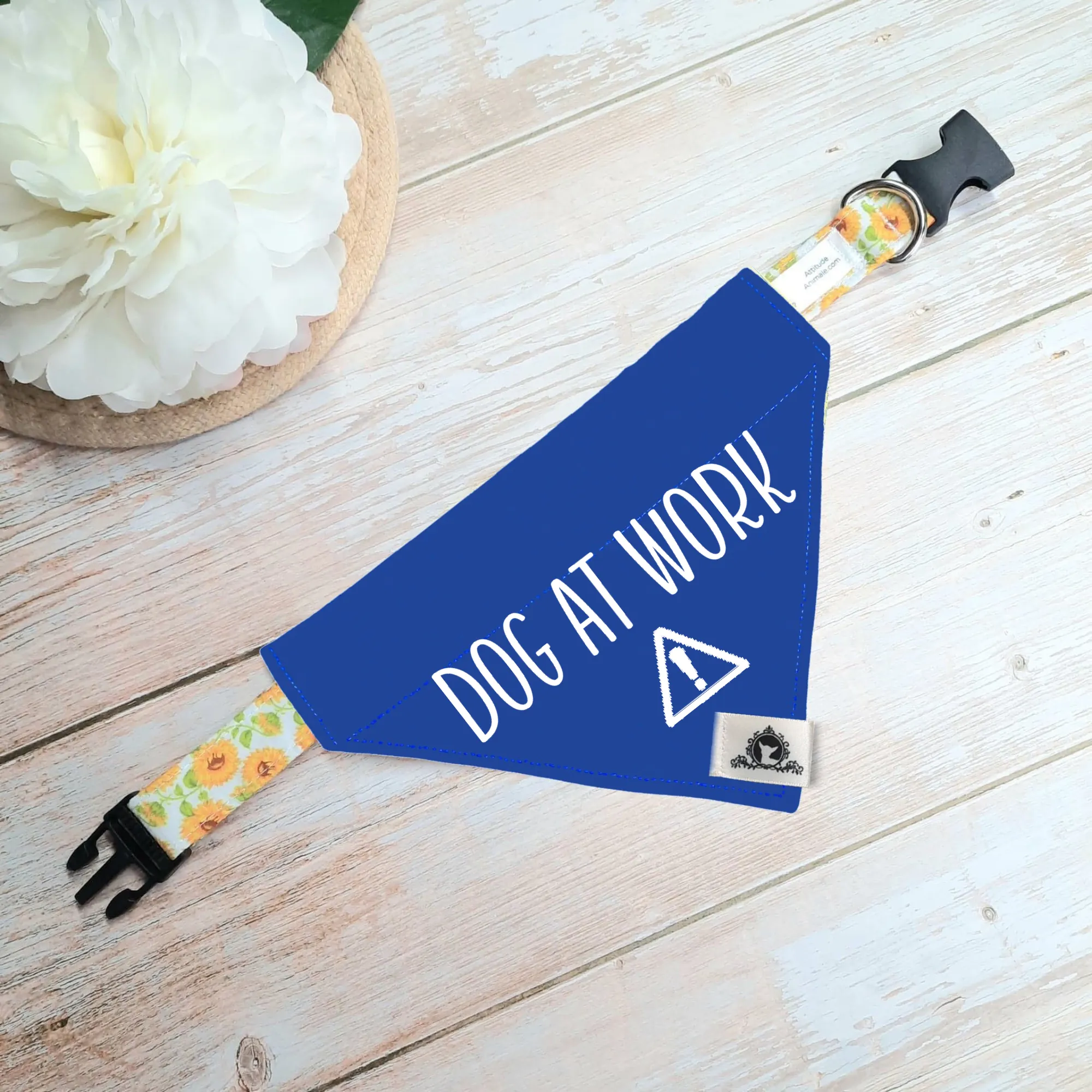 Medium Dog bandana - DOG AT WORK