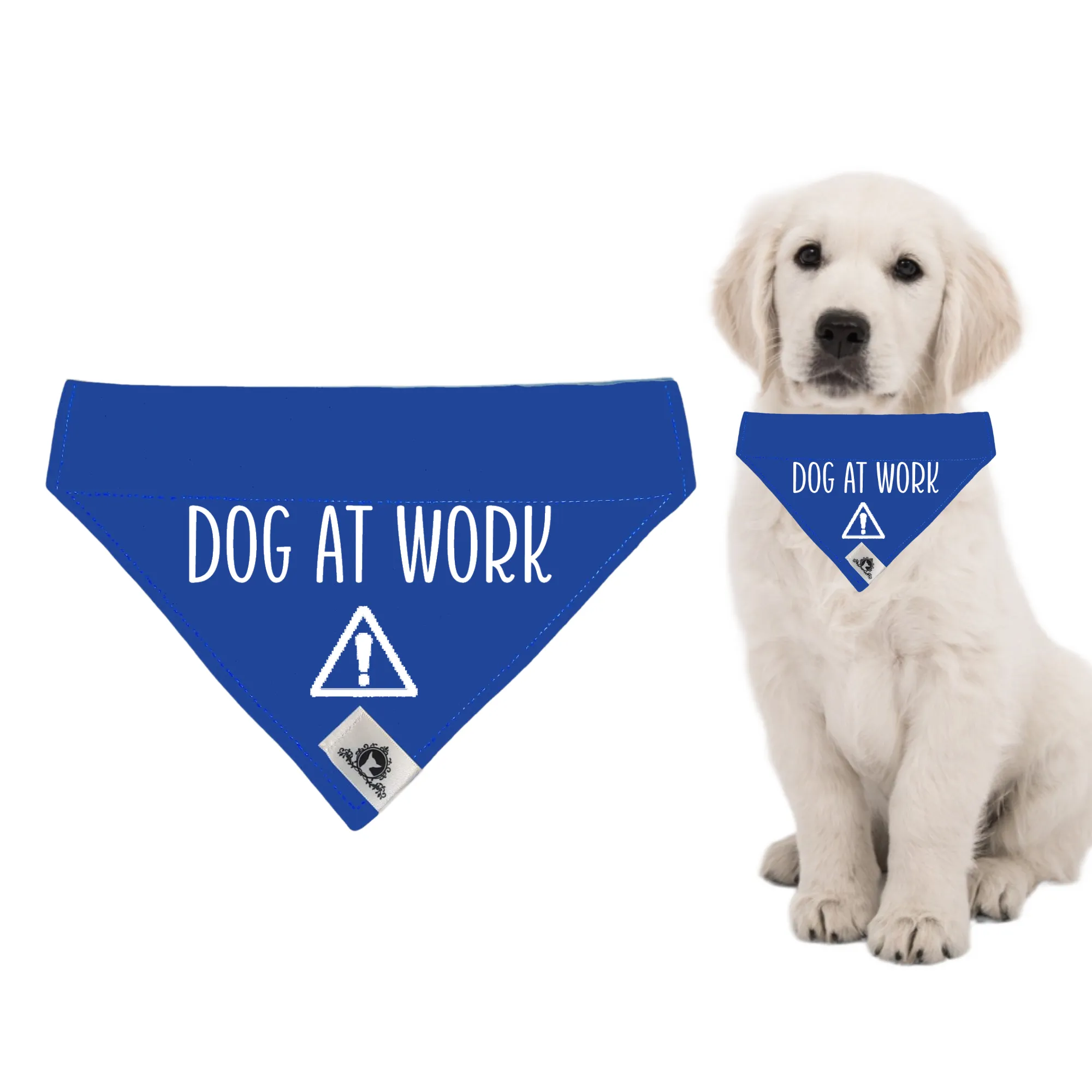 Medium Dog bandana - DOG AT WORK