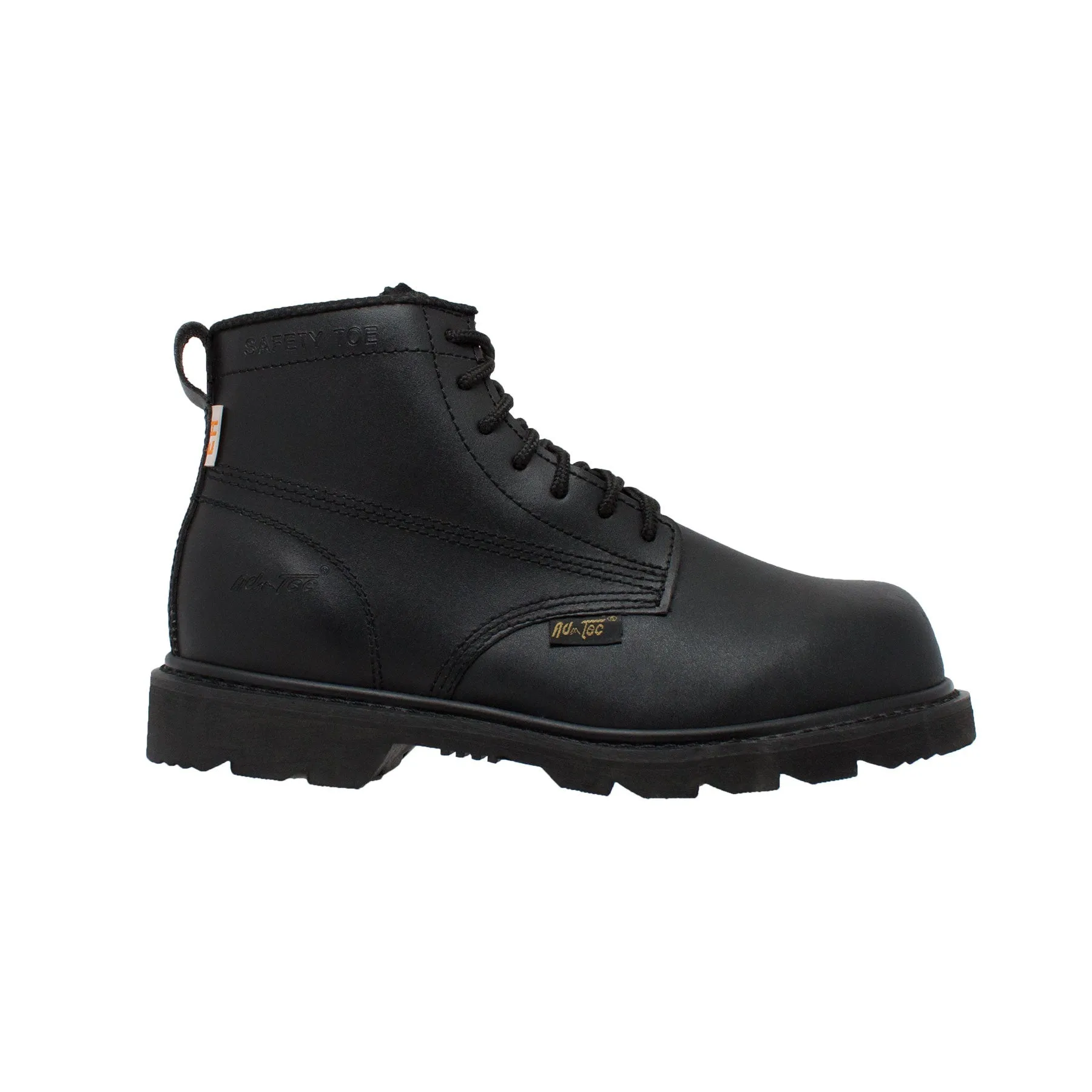 Men's 6" Black Composite Toe Boot -1587