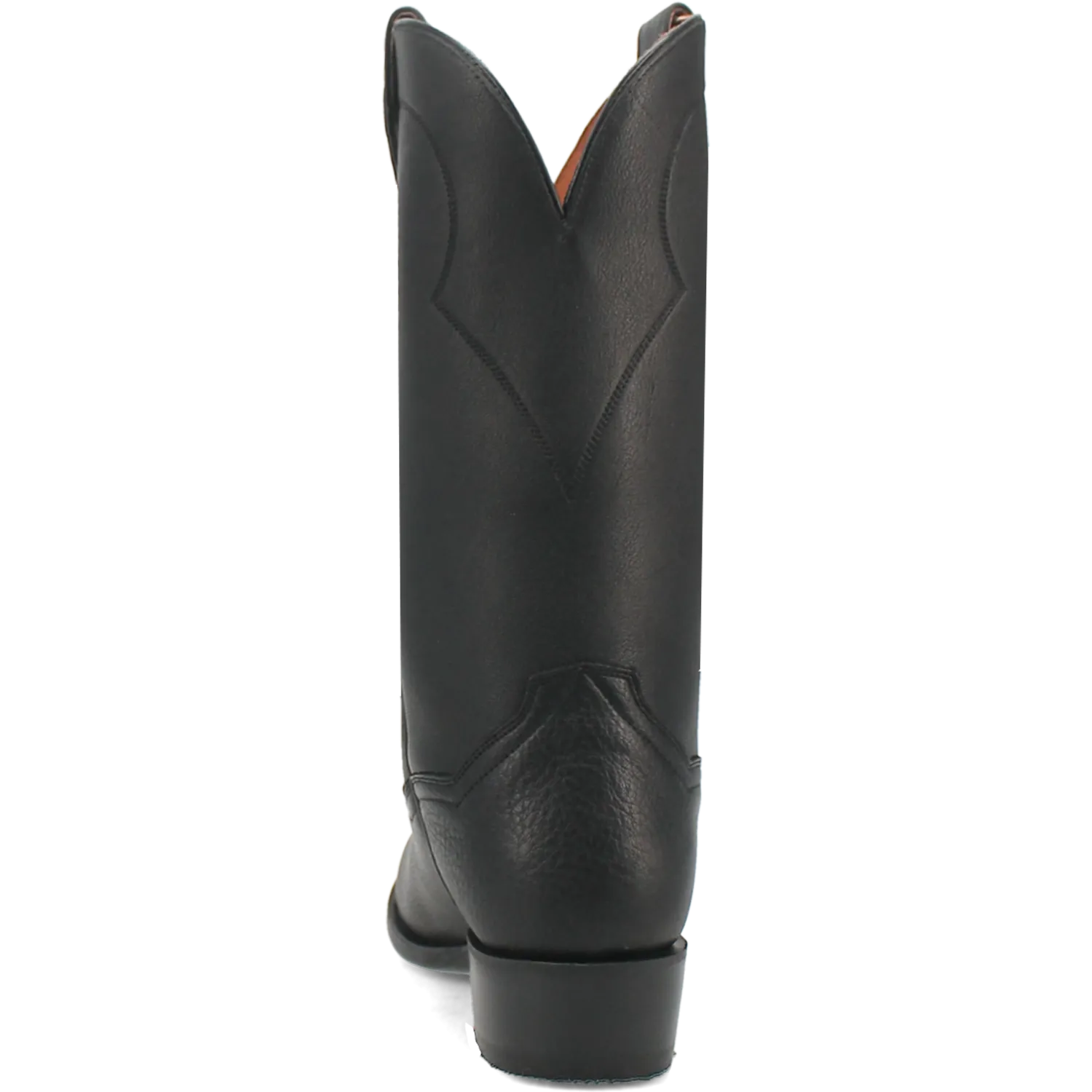 Men's Dan Post Black Pike Western Boot with J-Toe