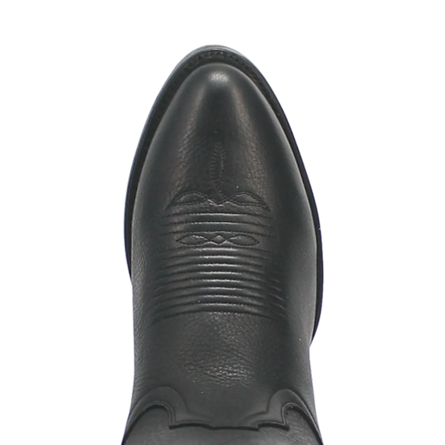 Men's Dan Post Black Pike Western Boot with J-Toe