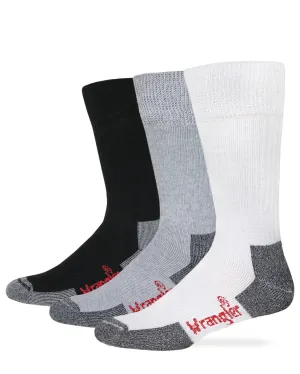 MENS ULTRA-DRI STEEL TOE WORK BOOT SOCK - 3 PK