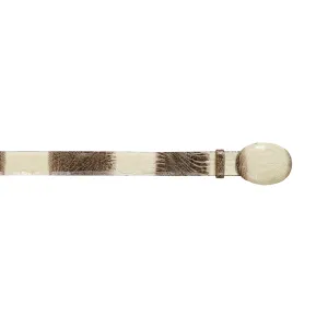 Men's Wild West Ostrich Leg Belt