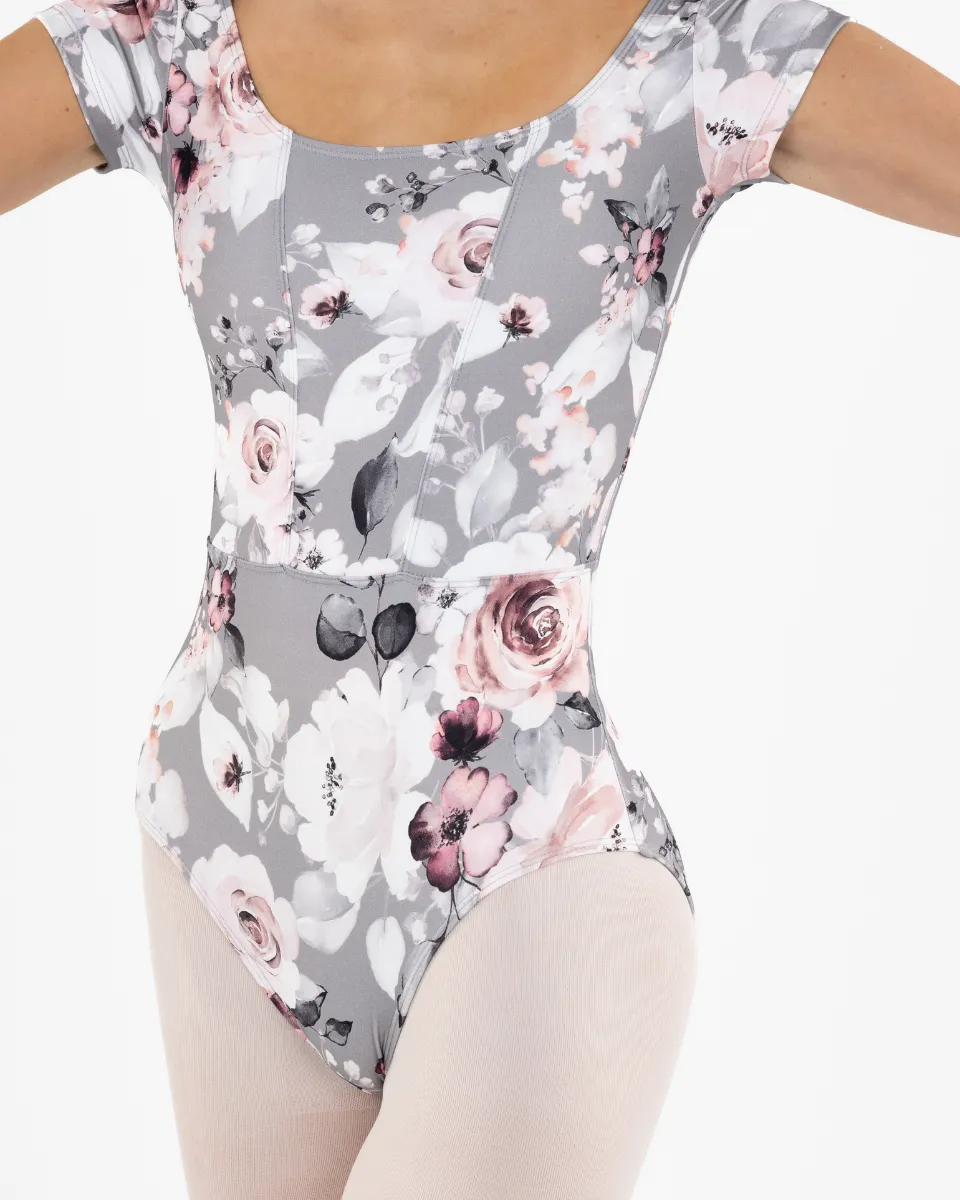 Mia Leotard Bouquet Print