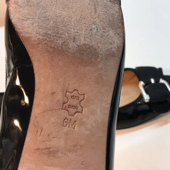 Michael Kors Black OpenToe Flats Size 6