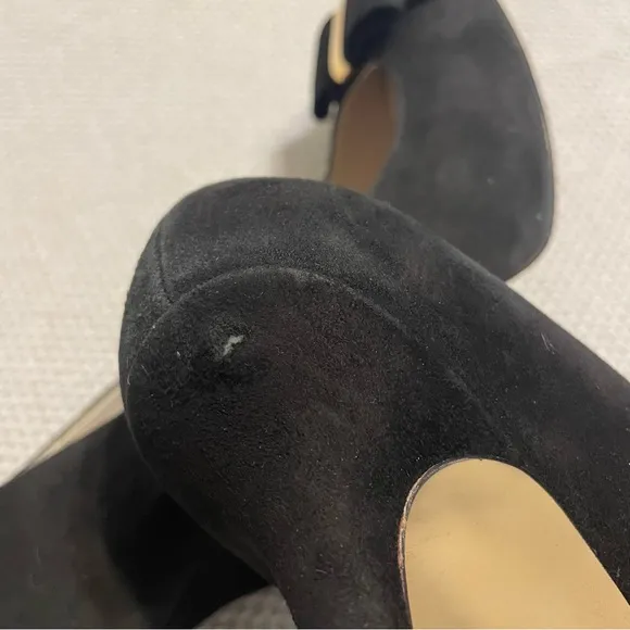 Michael Kors Suede Bow Heels Size 9