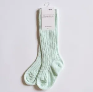 Mint Knee High Socks