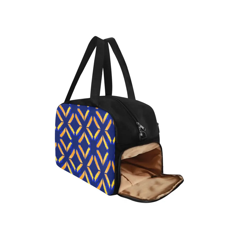 Mirah Adire  African Print Fitness Handbag