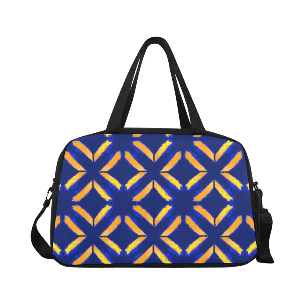 Mirah Adire  African Print Fitness Handbag