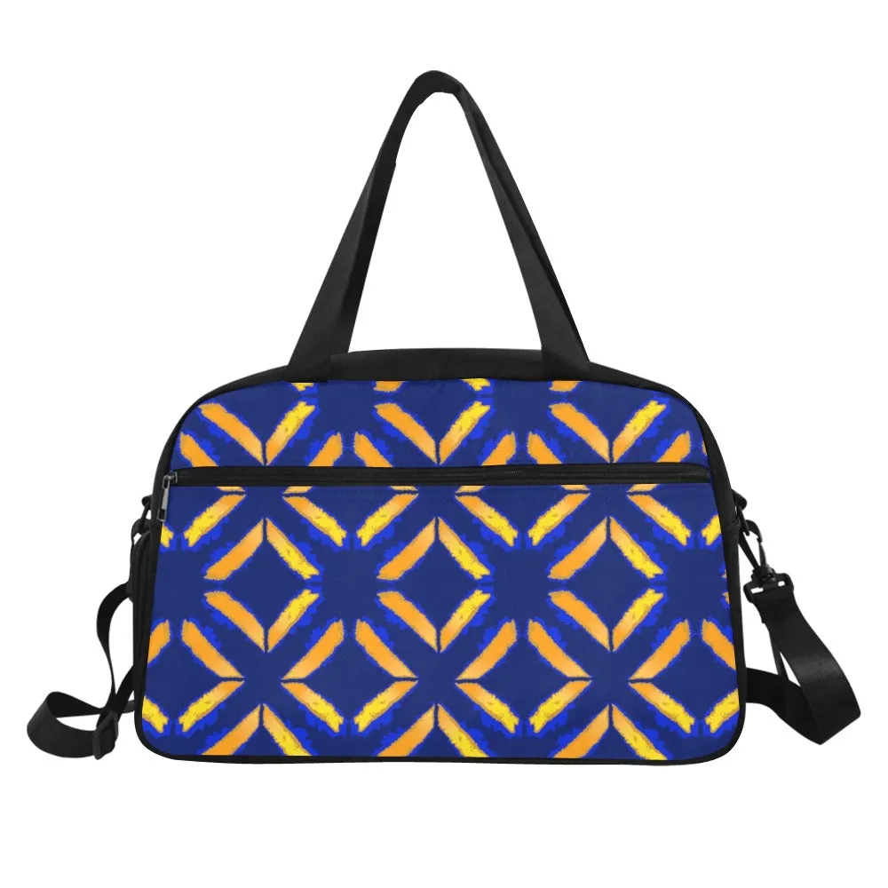 Mirah Adire  African Print Fitness Handbag