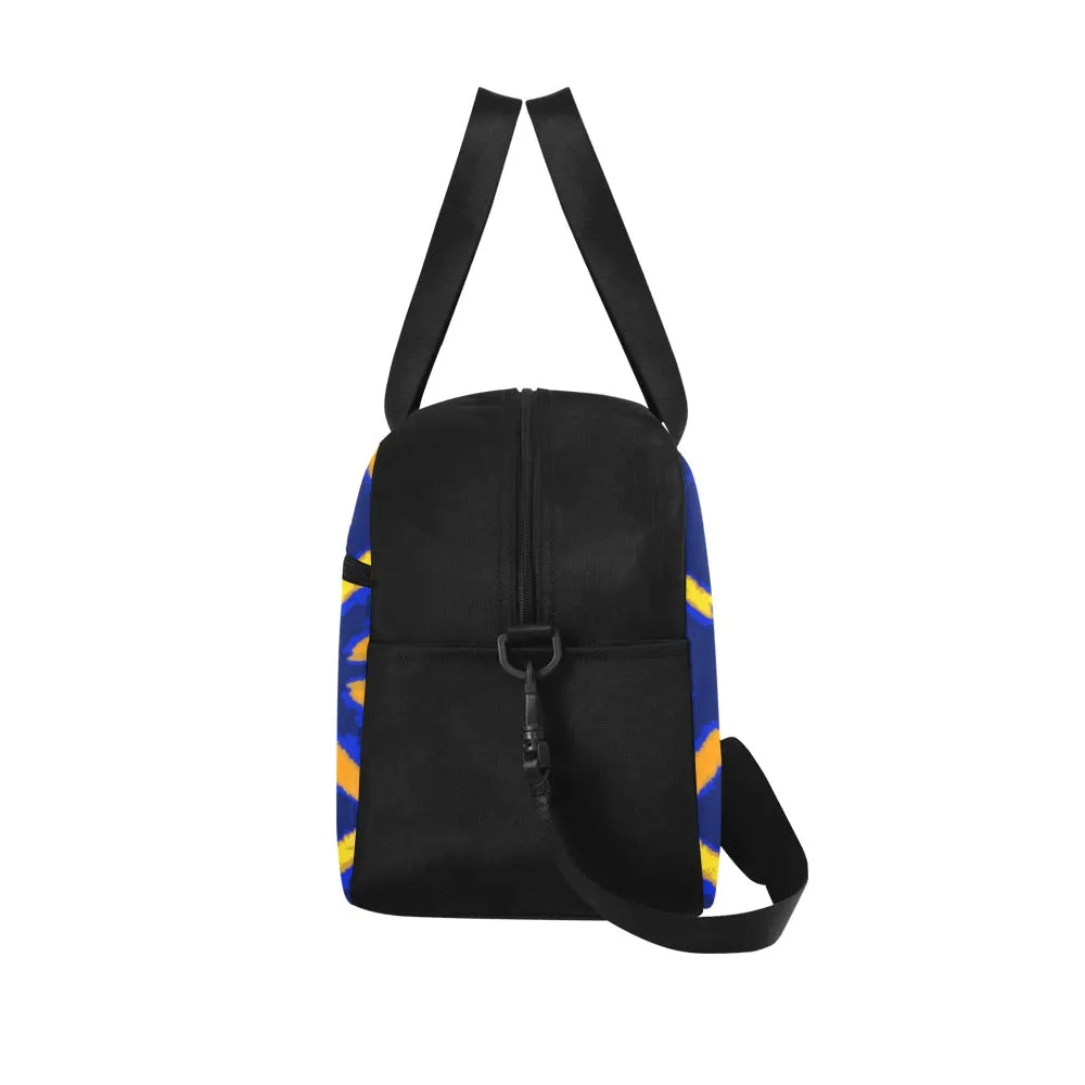 Mirah Adire  African Print Fitness Handbag