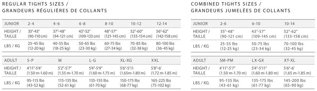 Mondor 314 Performance Convertible Dance Tights (E6) - Adult