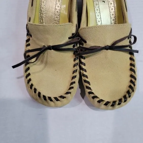 Naturalizer Slip On Leather Wedges Size 7.5
