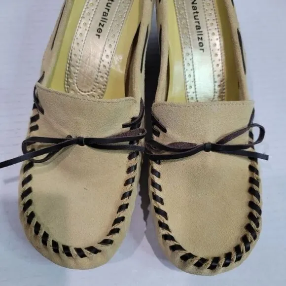 Naturalizer Slip On Leather Wedges Size 7.5