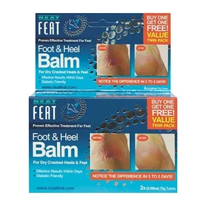 Neat Feat Foot & Heel Balm 2 For 1 - 75g