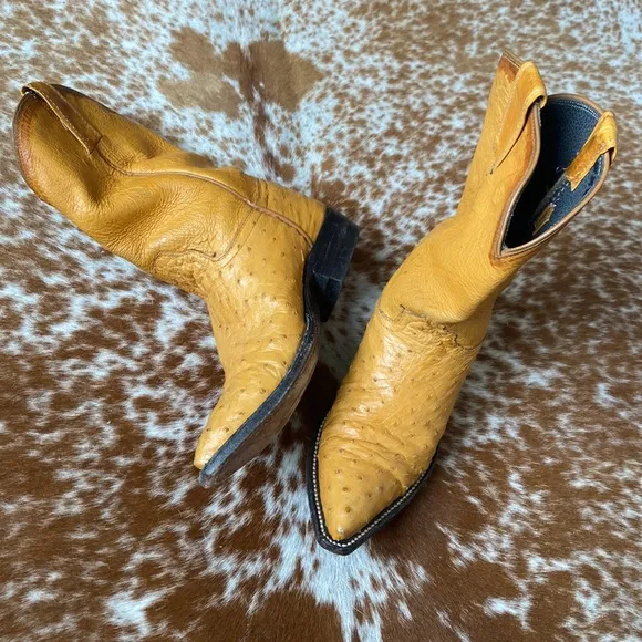 Neolite Ostrich kids Cowboy boots