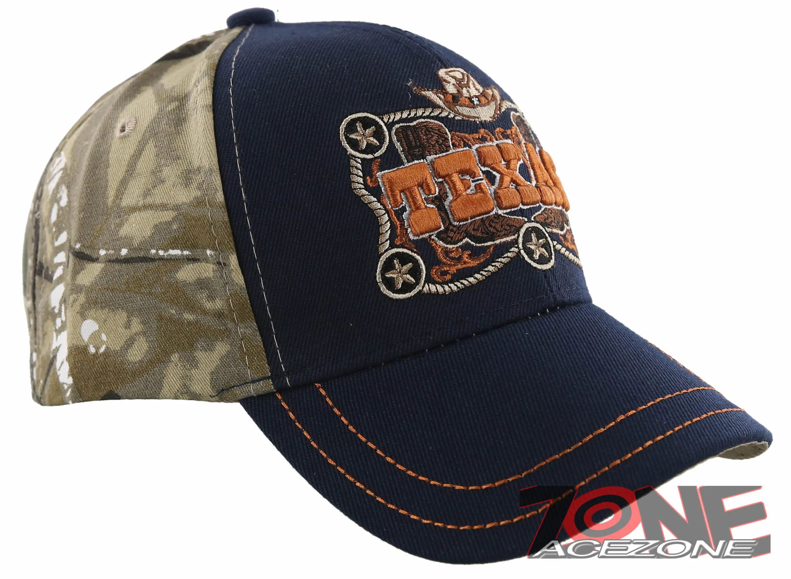NEW! TEXAS STAR HAT BOOTS HORSESHOE COWBOY CAP HAT NAVY