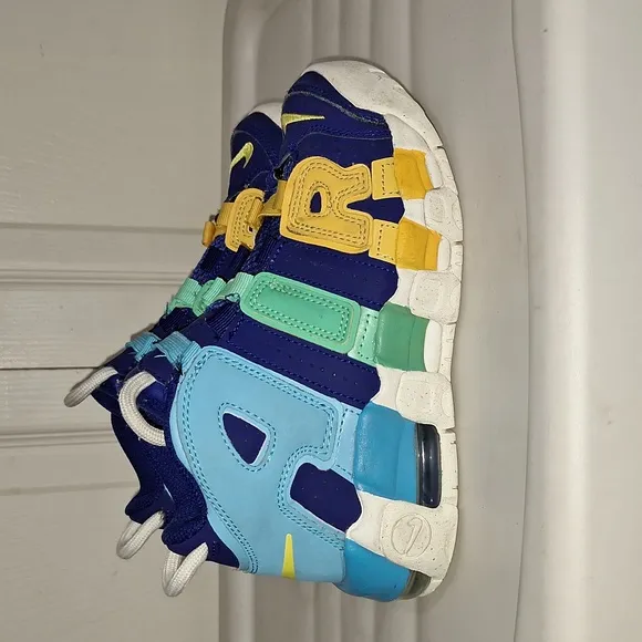 Nike &quot;Air More UpTempo&quot; basketball slip-on sneakers - 1 ½