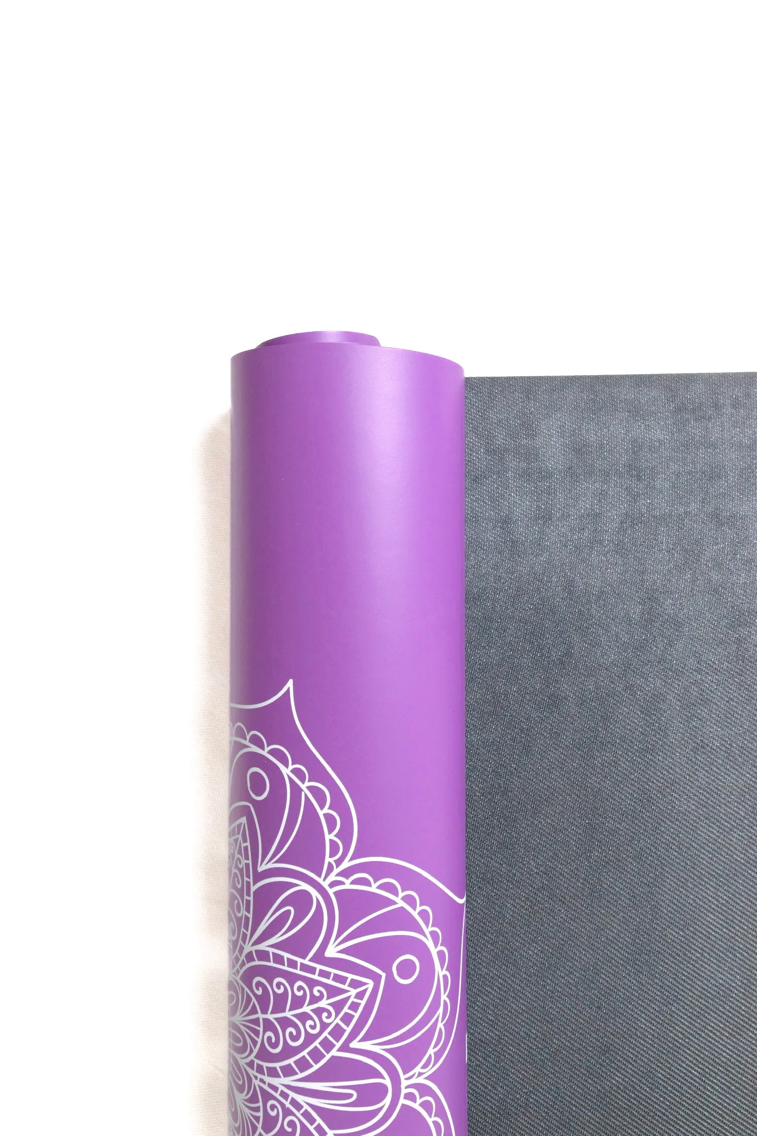Non Slip Eco Friendly Soulmate Yoga Mat Purple