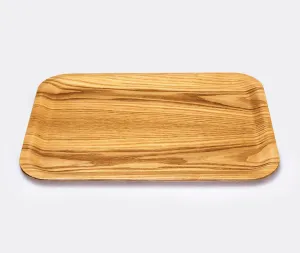 Non-slip Rectangular Wooden Tray - 27x20cm