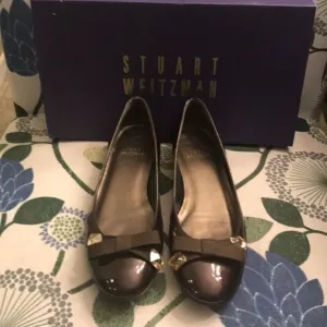 Now Stuart Weitzman Bejewel Bronze Quasar…