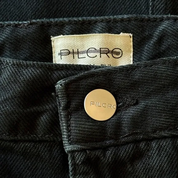 NWOT Anthropologie Pilcro The Madi Front-Slit Denim Skirt
