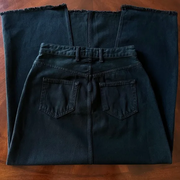 NWOT Anthropologie Pilcro The Madi Front-Slit Denim Skirt