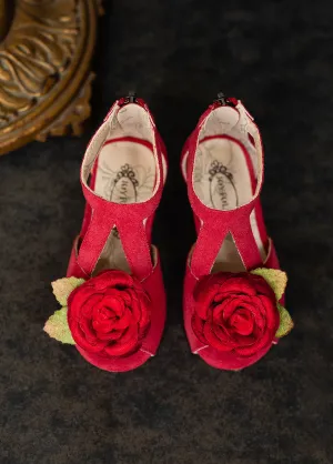 Orelia Heel in Scarlet