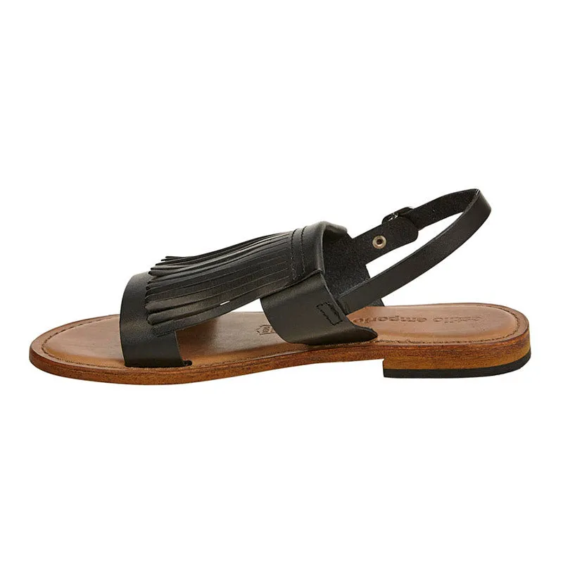Oxford Sandal Black - SAMPLE SIZE 37