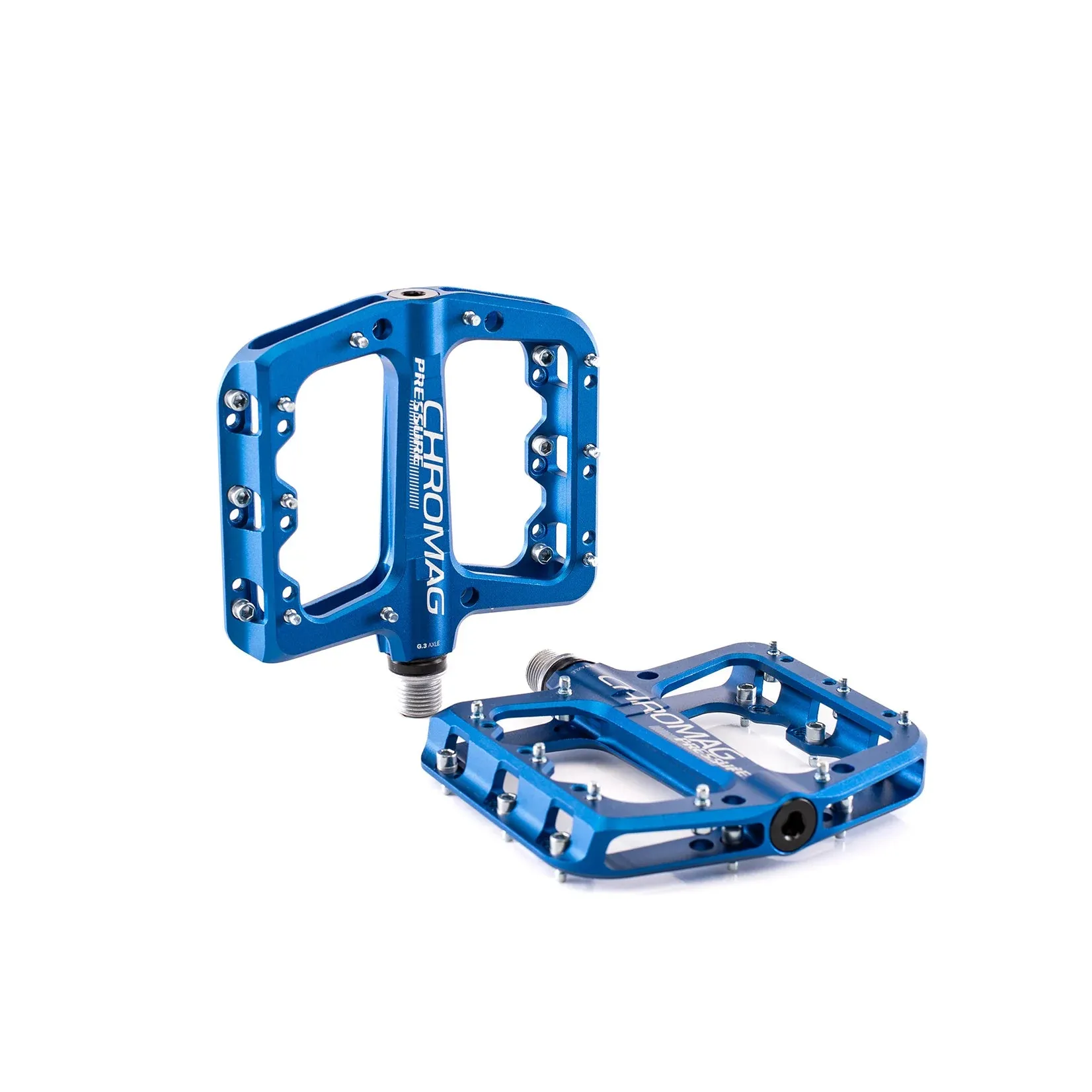 Pedales Plataforma Pressure, Azul