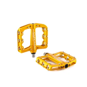 Pedales Plataforma Pressure, Dorado