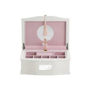 Personalized Ballerina Musical Jewelry Box