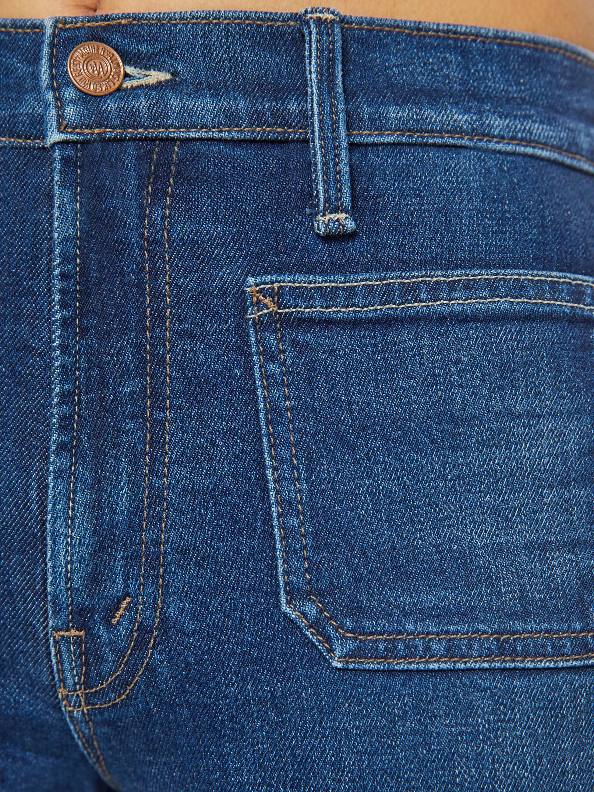 Petites Lil Patch Pocket Rambler Zip Sneak Jean