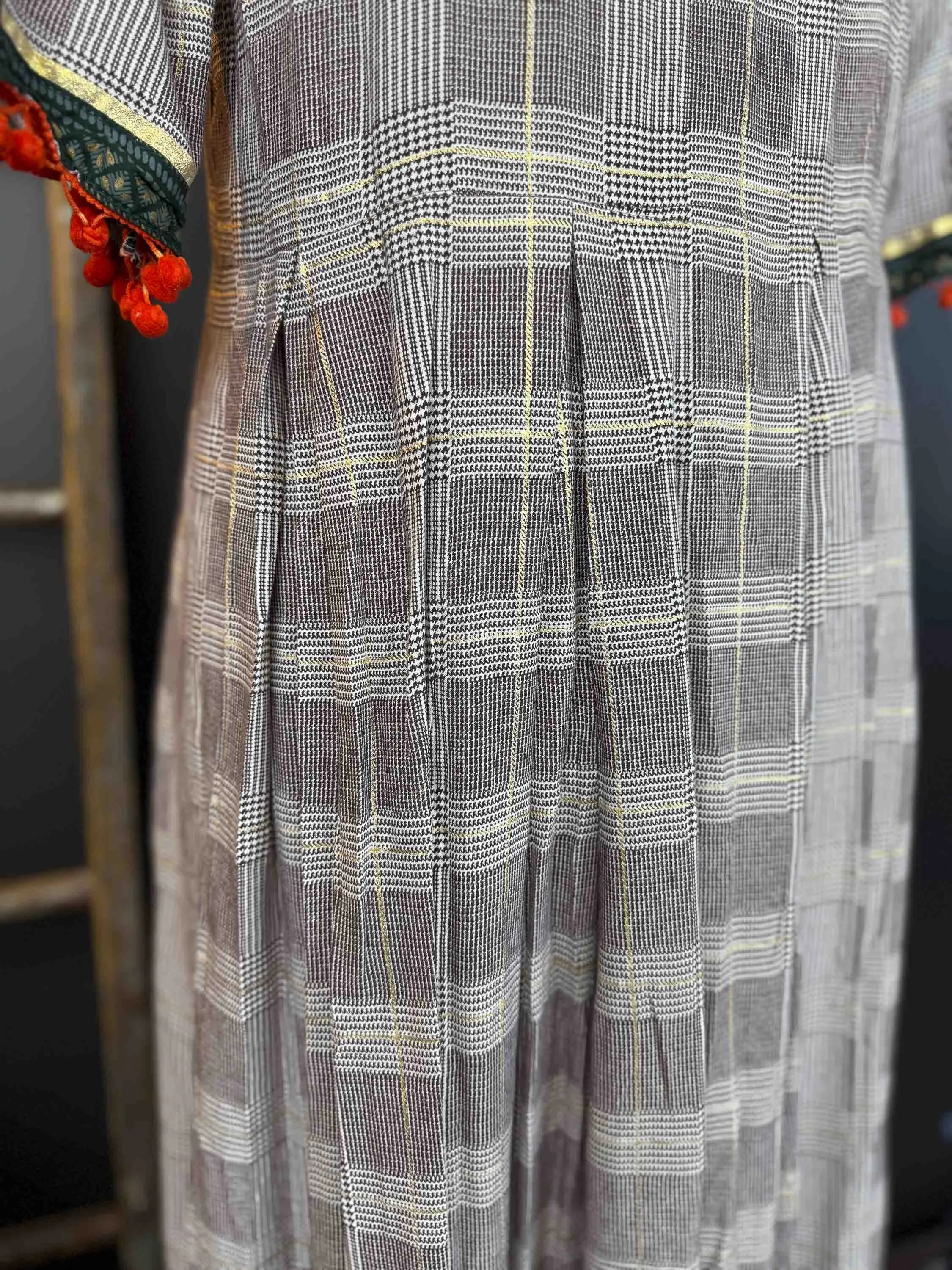 Pre-loved Button Floral Maxi Dress - Size XL