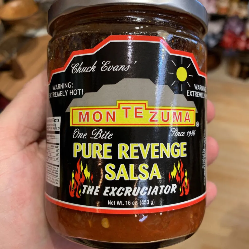Pure Revenge "The Excruciator" Salsa Warning: Extremely Hot Salsa