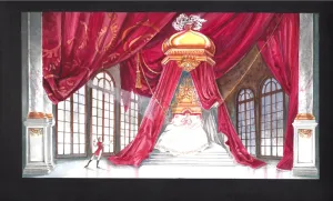"Sleeping Beauty"  Set Sketch By Zack Brown