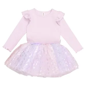 Rainbow Rib Ballet Dress