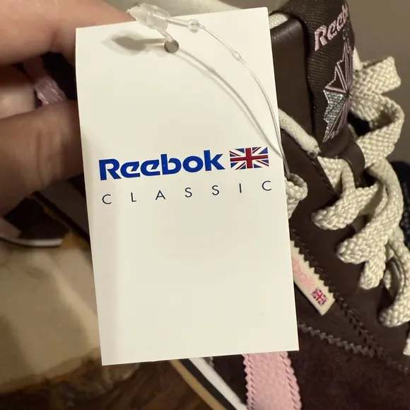 Reebok Classic - Campio XT Sneakers Brown Pink leather/suede Women's size 8.5