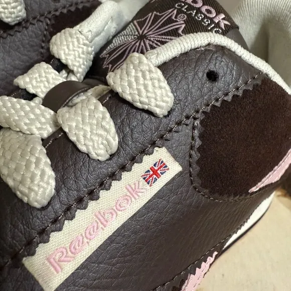 Reebok Classic - Campio XT Sneakers Brown Pink leather/suede Women's size 8.5