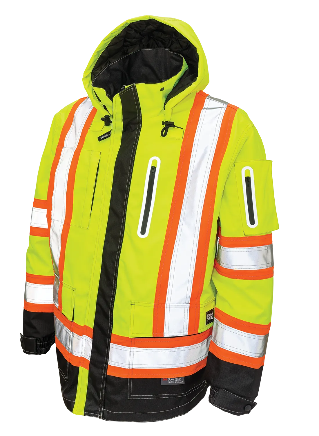 Ripstop Safety Hi-Vis Shell by Tough Duck - Style SJ28