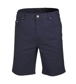 Ritemate Mens Cotton Stretch Jean Short - 4 Colours
