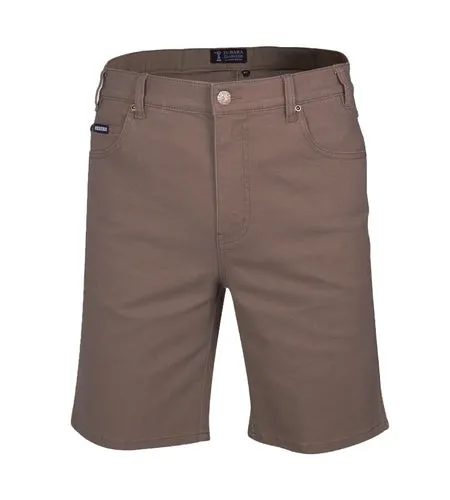 Ritemate Mens Cotton Stretch Jean Short - 4 Colours