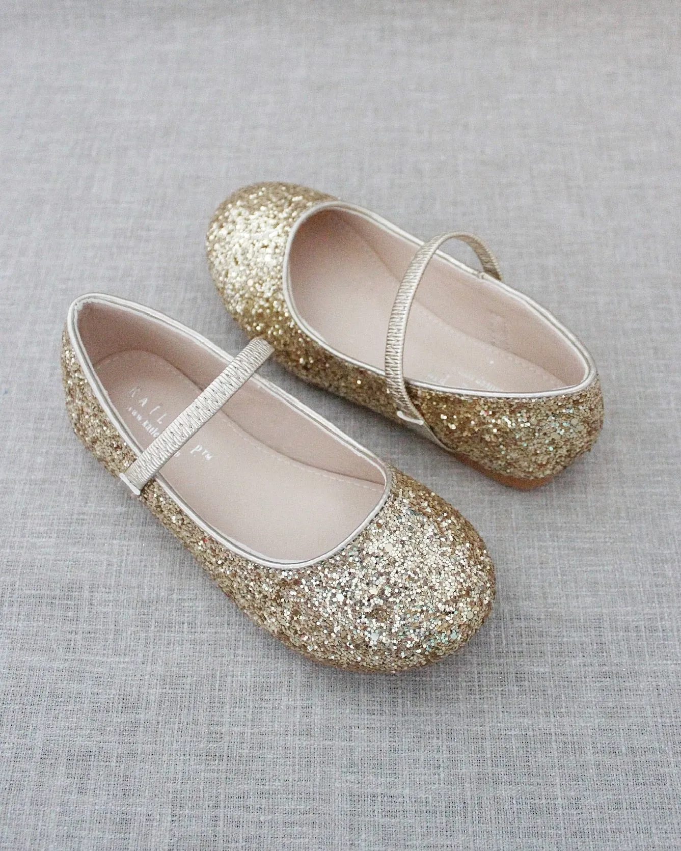 Rock Glitter Mary Jane Ballet Flats