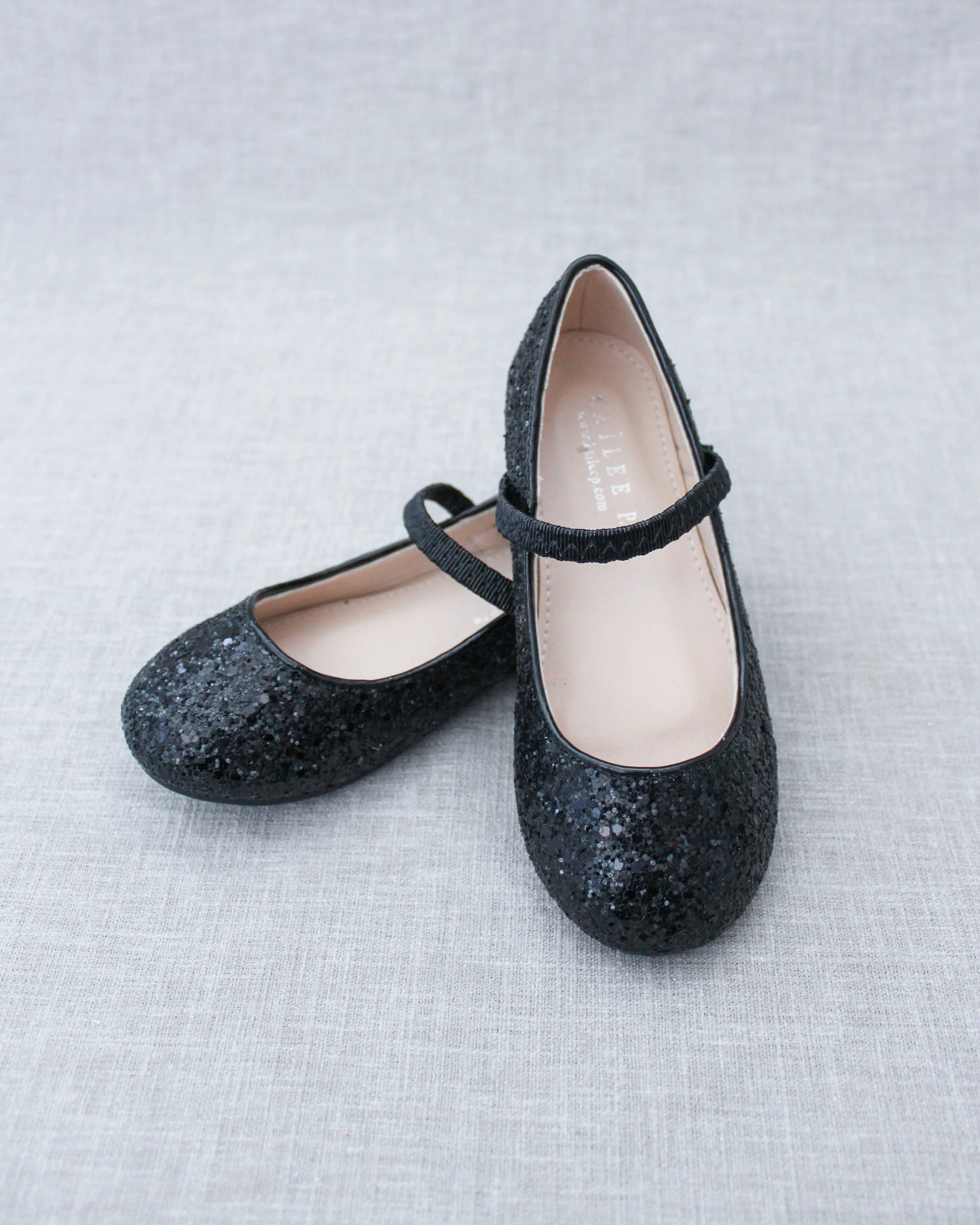 Rock Glitter Mary Jane Ballet Flats