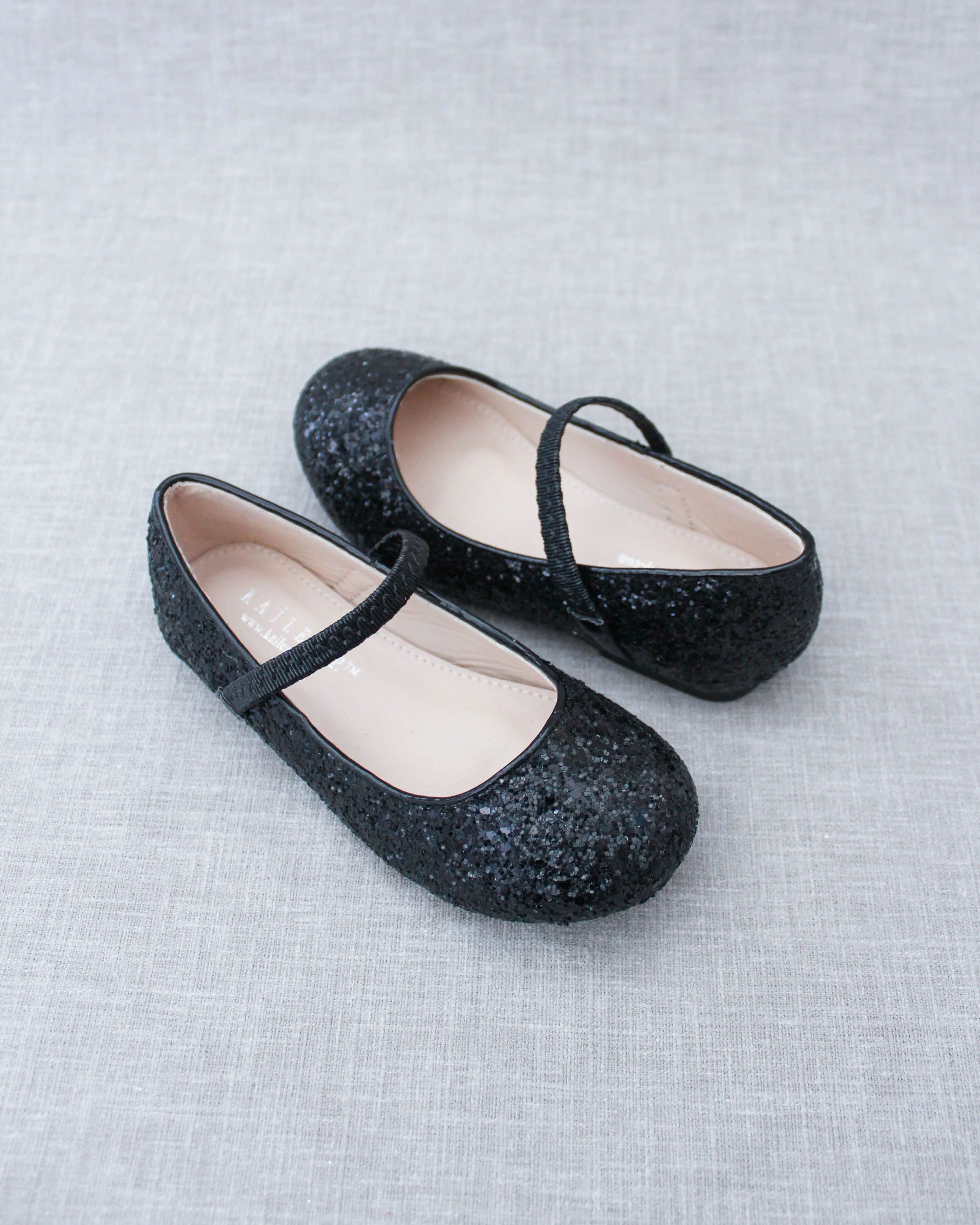 Rock Glitter Mary Jane Ballet Flats