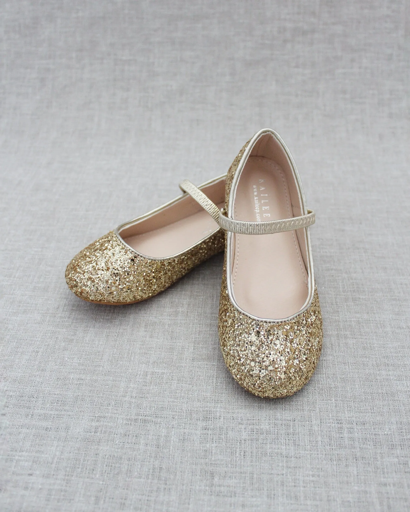 Rock Glitter Mary Jane Ballet Flats