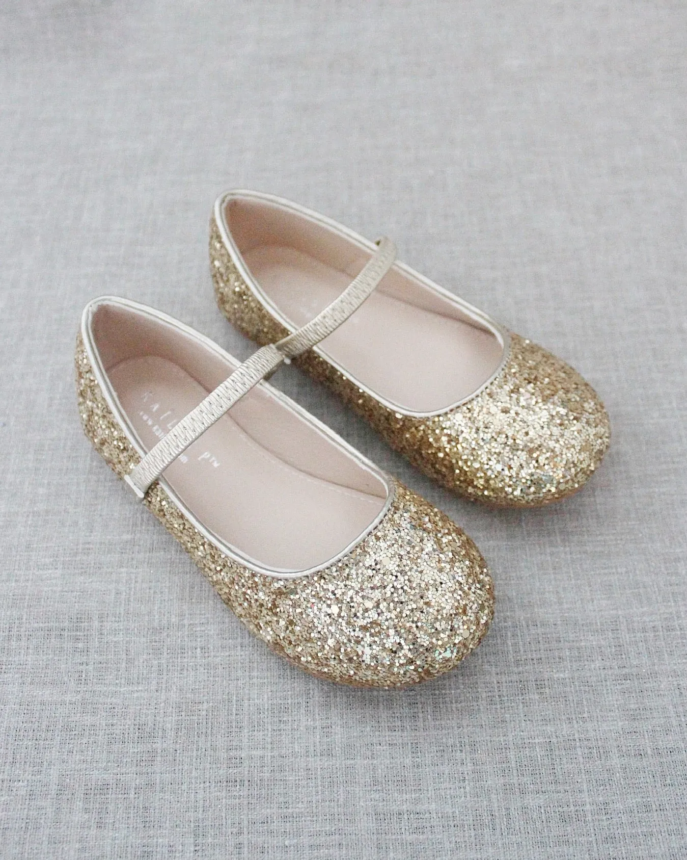 Rock Glitter Mary Jane Ballet Flats